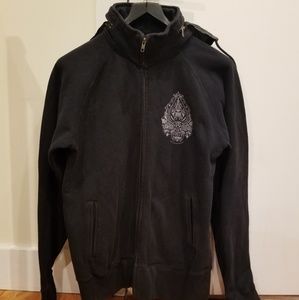 Men's Navy Blue Obey Sweatshirt / Hoodie Vintage!